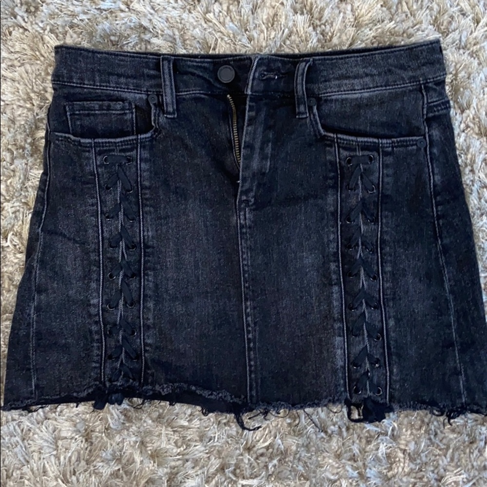 BlankNYC skirt with tie front design